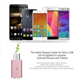 3 in 1 cavo di ricarica per Samsung, HTC, Sony, MAGNETICO USB Micro 8 PIN