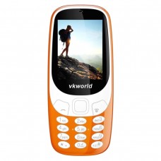 VKWORLD Z3310 FEATURE PHONE  2.4 INCH 3D SCREEN, 1450MAH BATTERY  CLASS K - ARANCIONE
