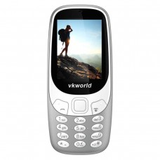 VKWORLD Z3310 FEATURE PHONE  2.4 INCH 3D SCREEN, 1450MAH BATTERY  CLASS K - GRIGIO