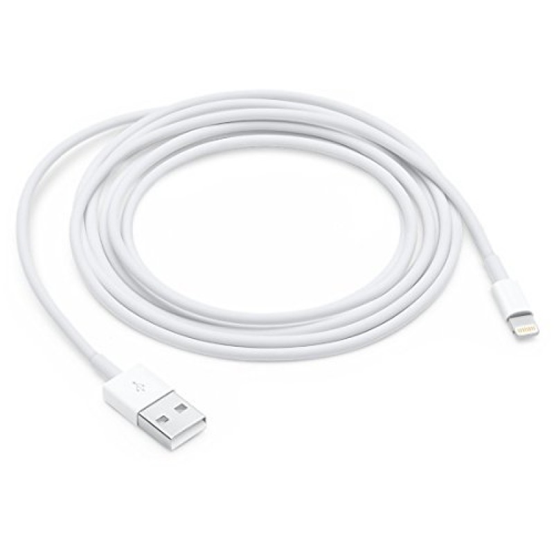Apple MD818ZM/A Cavo Lightning USB per iPhone 5, 5S, 5C, 6, 6S, SE, 6S Plus, 7, 7 Plus, iPad Air, iPad PRO BULK
