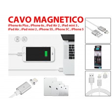 Aadattatore magnetico caricabatterie Micro USB cavo ricarica Apple iphone 6 - 1 MT