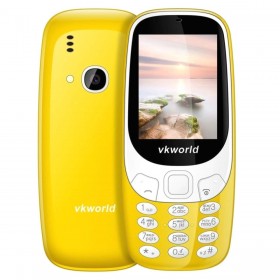 VKWORLD Z3310 FEATURE PHONE  2.4 INCH 3D SCREEN, 1450MAH BATTERY  CLASS K - GIALLO