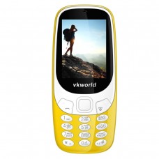 VKWORLD Z3310 FEATURE PHONE  2.4 INCH 3D SCREEN, 1450MAH BATTERY  CLASS K - GIALLO