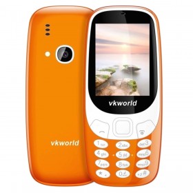 VKWORLD Z3310 FEATURE PHONE  2.4 INCH 3D SCREEN, 1450MAH BATTERY  CLASS K - ARANCIONE