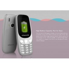 VKWORLD Z3310 FEATURE PHONE  2.4 INCH 3D SCREEN, 1450MAH BATTERY  CLASS K - GRIGIO