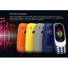 VKWORLD Z3310 FEATURE PHONE  2.4 INCH 3D SCREEN, 1450MAH BATTERY  CLASS K - ARANCIONE