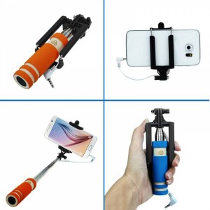 MINI ASTA STICK SELFIE UNIVERSALE MONOPOD AUTOSCATTO ESTENSIBILE PER SMARTPHONE