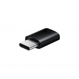 SAMSUNG ADATTATORE ORIGINALE EE-GN930 (GH98-41290A) DA MICROUSB TYPE B A TYPE C BLACK BULK 