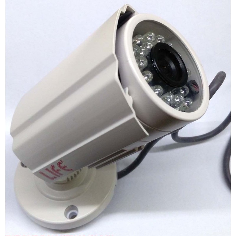 Telecamera Videosorveglianza 24 Led Camera per DVR 3,6 mm