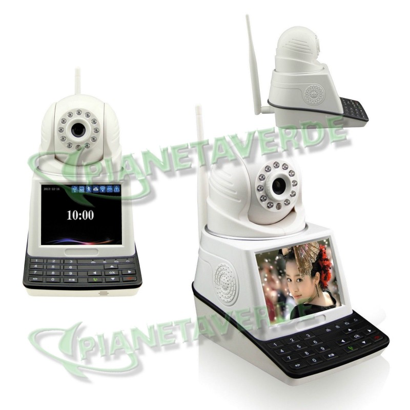 Telecamera Wifi P2P IP Video Call Phone Recorder LCD Monitor Module Videocamera