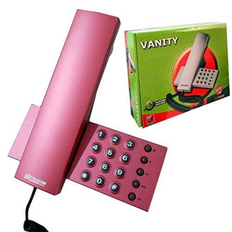 VANITY TELEFONO FISSO CON FILO TELECOM