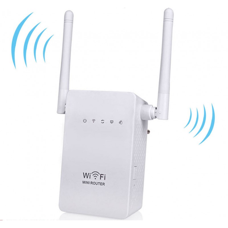 WIFI RIPETITORE Wireless 300 Mbps 802.11 AP ROUTER RANGE BOOSTER EXTENDER